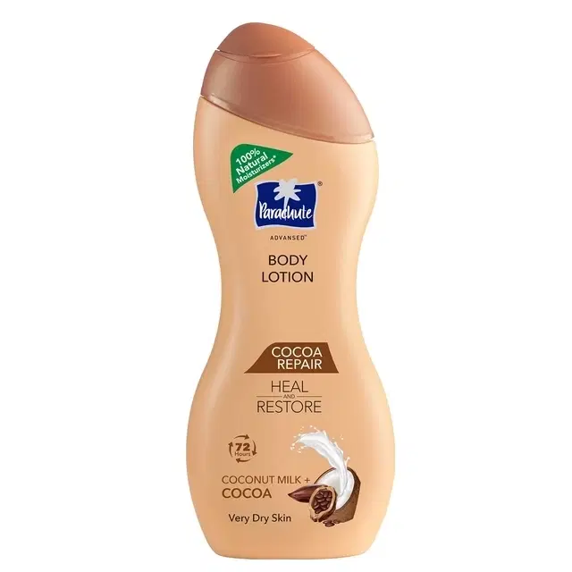 Parachute Advansed Cocoa repair Body Lotion with Pure Coconut Milk & Cocoa butter, 250 ml