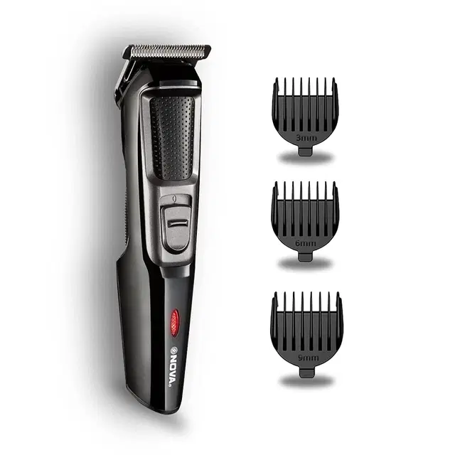 Nova Nht 1077 Trimmer 45 Min Runtime 4 Length Settings (Black)