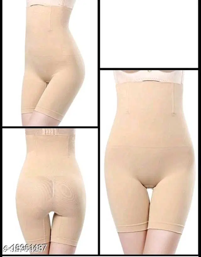 Women Innerwear Mid Thigh High Waist Shapewear For Women (S575)