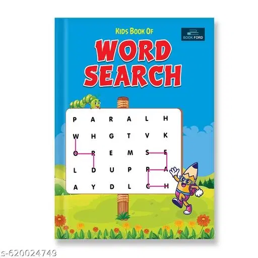 Kids Book of Word Search for Children | Fun & Educational Brain Game Book to Improve Vocabulary, Spelling & Focus | Perfect Activity Book for Homeschooling, Holiday Fun, Kindergarten & Primary Kids
