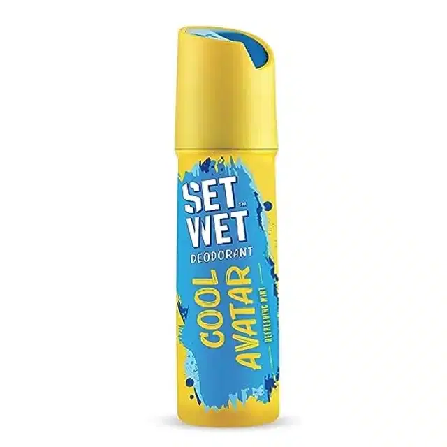 Set Wet Cool Avatar Deodorant Spray Perfume150 ml