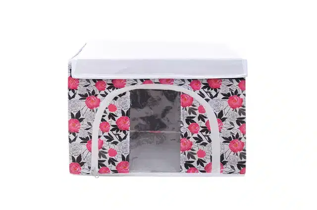 PVC Printed Multipurpose Storage Box, Multicolor