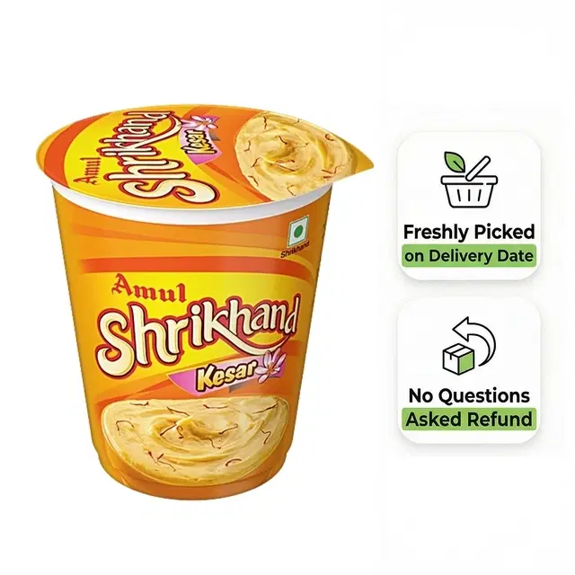 Amul Kesar Shrikhand, 500 g Cup