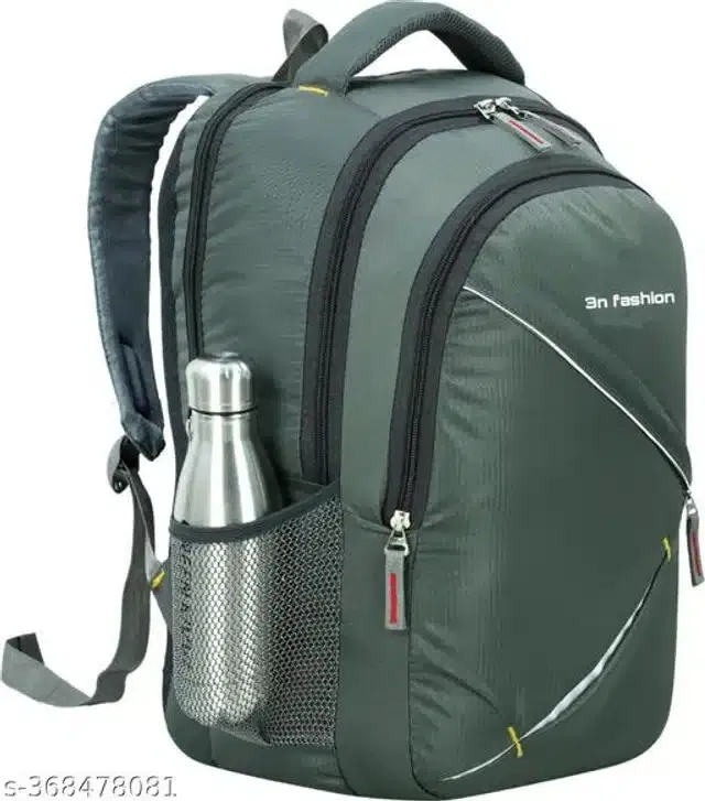 Nylon Laptop Bag For Men & Women, Olive, 35 L