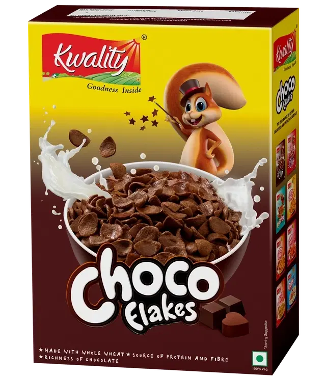Kwality Choco Flakes 375 g (Box)