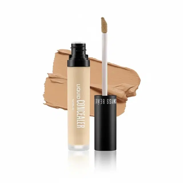 Swiss Beauty Liquid Concealer Matte Finish, Medium Beige 04, 5.6gm