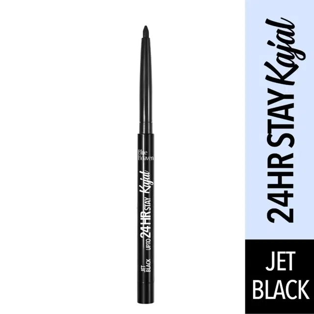 Blue Heaven Upto 24Hr Stay Kajal,Black, 0.30g ( Pack of 1)