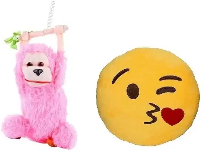 Stuffed Toys for Kids, Multicolor, Set of 2