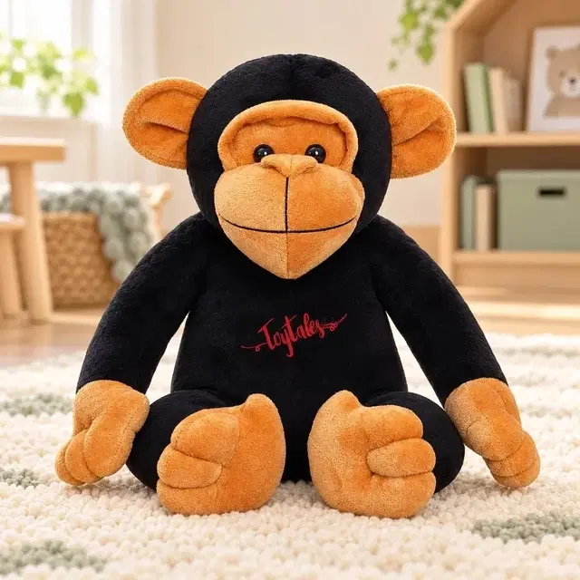 Toytales Monkey 38CM Black