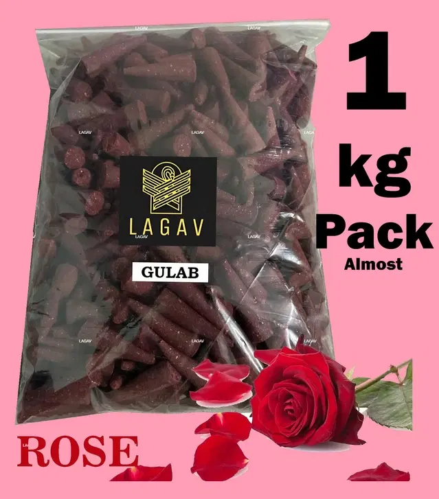 Gulab Incense Cones, 240 g