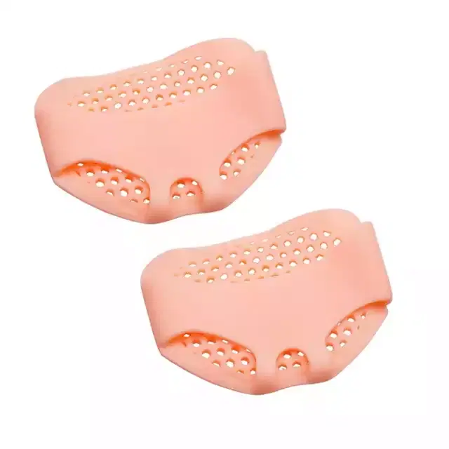 Silicone Tiptoe Protector And Cover Used In Protection Of Toe, Pack of 2, Peach, PI-005