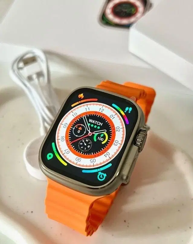 T800 Ultra Smartwatch for Men & Women, Orange