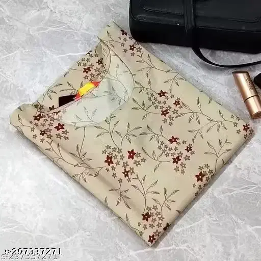 Floral Print Straight Kurti for Women ,Beige (M)