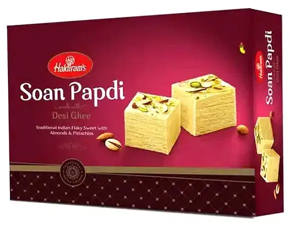 Haldiram's Desi ghee Soan Papdi, 500 g