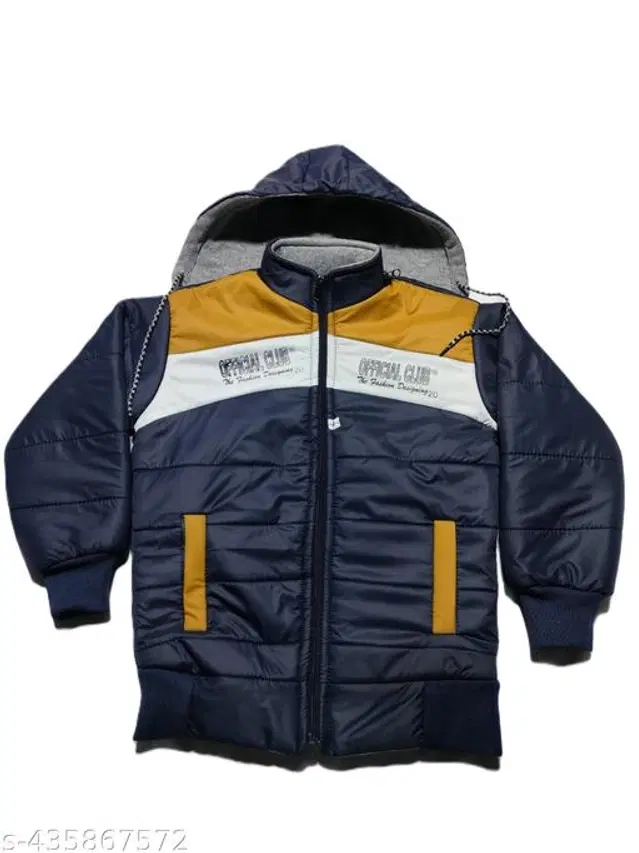 Polyester Jacket for Boys (Multicolor, 0-3 Months)