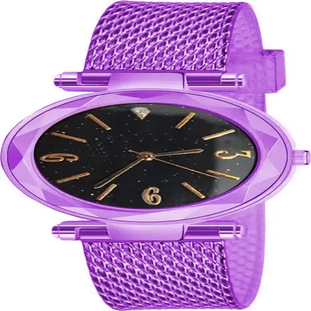 Women's Analog Watches, Pack of 1 (Purple)