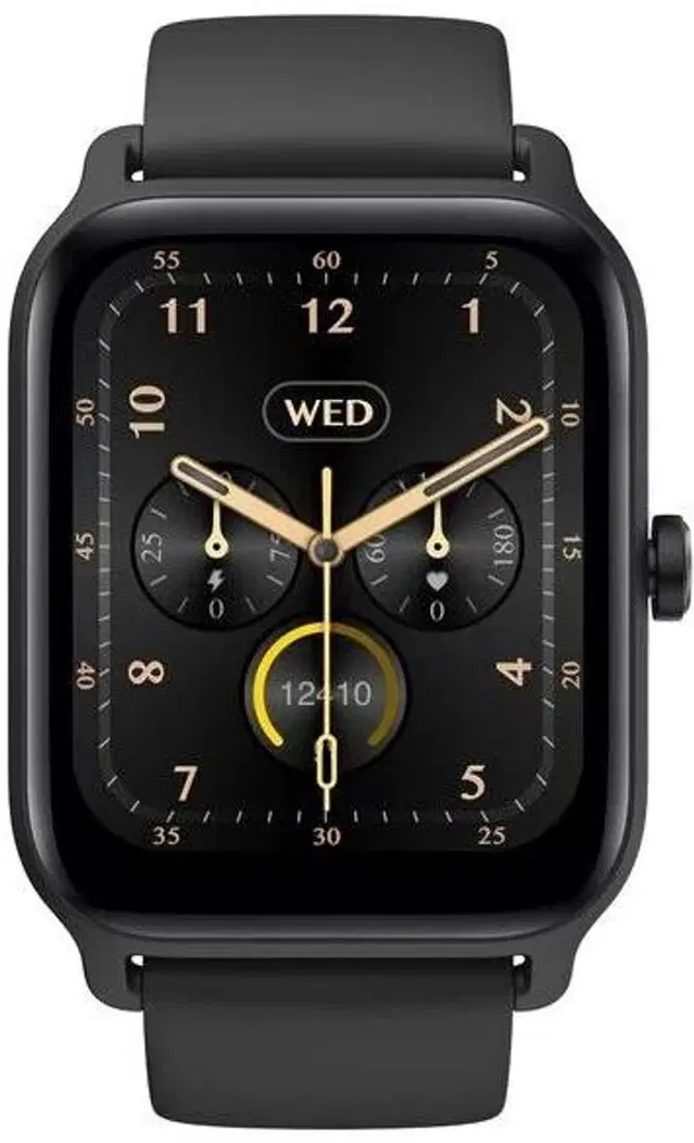 Fastrack Reflex Nitro Large 4.57 Cm UltraVU Display, Bt Calling, Sports Modes, Smartwatch (Black Strap, Free Size)
