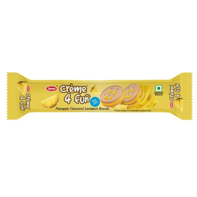 Dukes 4Fun Pineapple Cream Biscuit 145 g