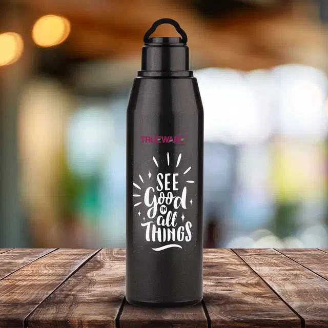 Trueware Sun Shine 800 Water Bottle, Black, 700 ml, A-191