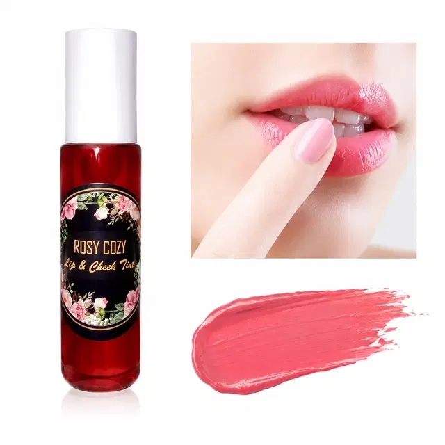 Rozy Cozy Lip and Cheek Tint, Pink Plush