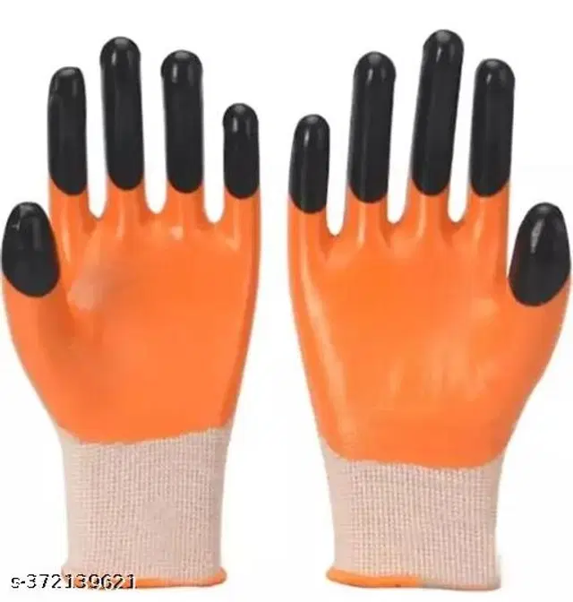 AGT Gardening Gloves, Multicolor, Set of 1