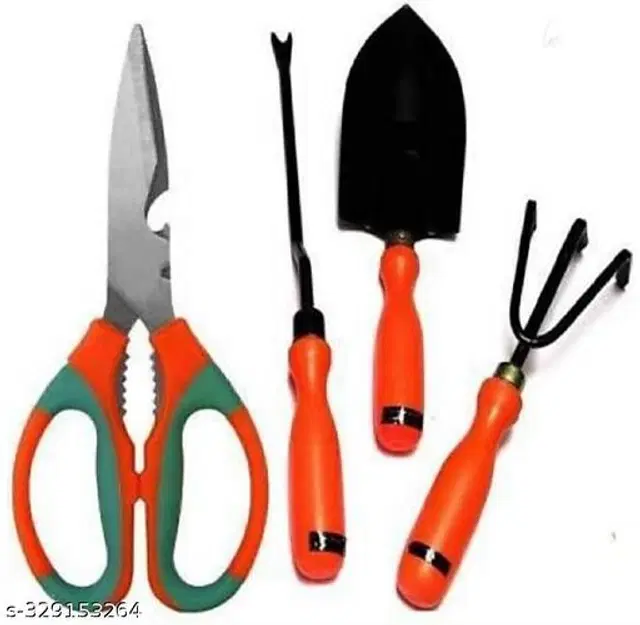 Gardening Tools Set, Multicolor, Set of 4