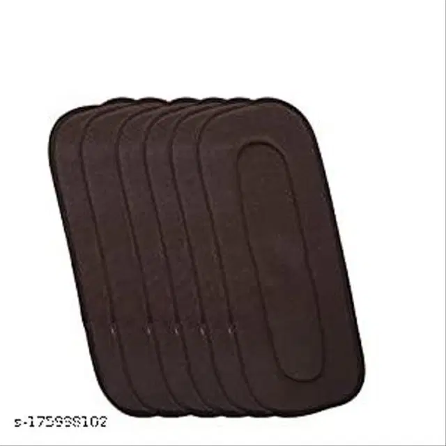 5 Layer Reusable Cloth Diaper, Brown, Pack of 4