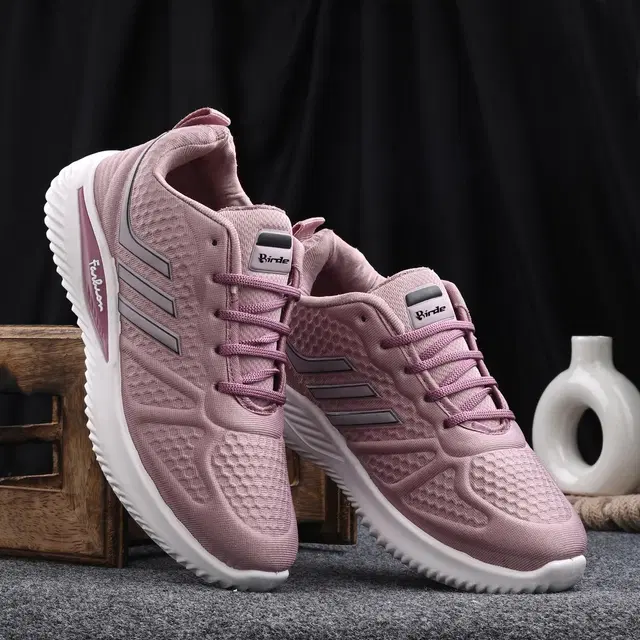 Sports Shoes for Women (Pink, 4)