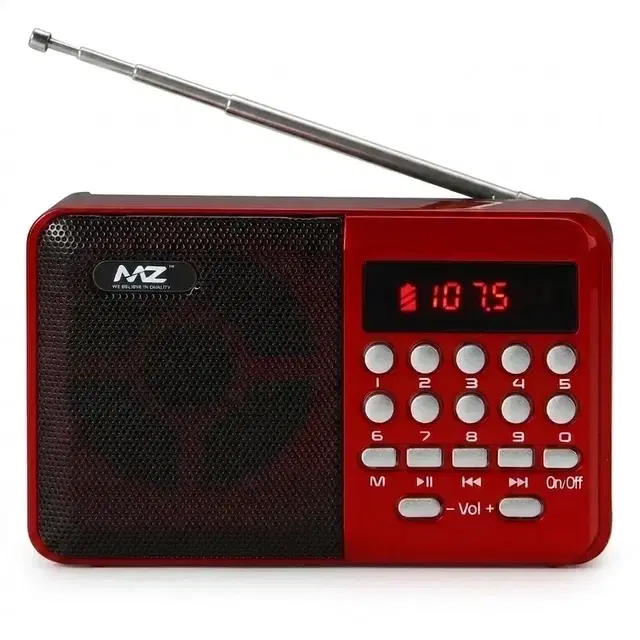 MZ M34VP 5W Bluetooth Speaker with Radio