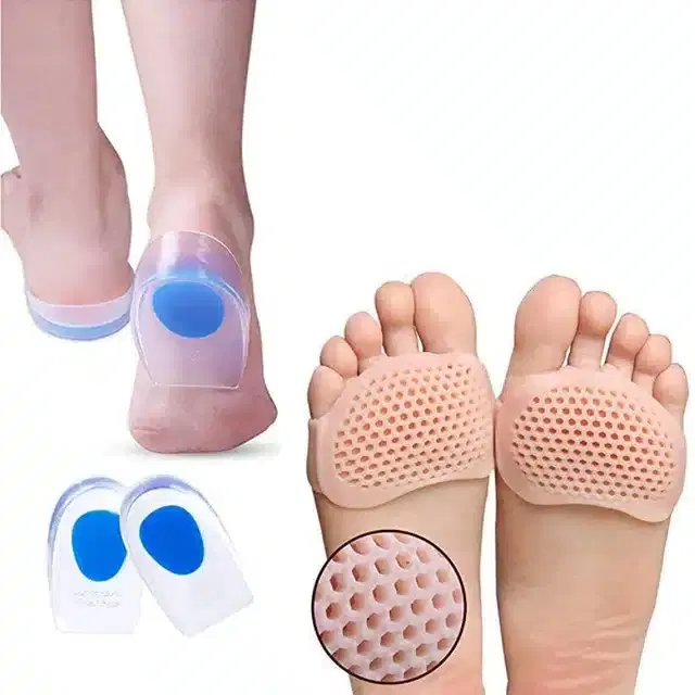 Silicone Gel Heel Pad, Assorted, Set of 2