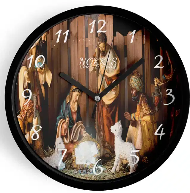 Christmas Analog Watch for Home, Multicolor, 7 Inches