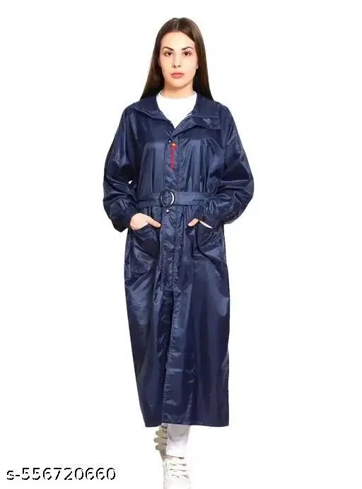 Polyester Solid Raincoat for Men/women, Multicolour (S)