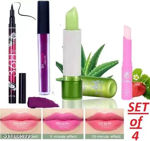 Best lipcare combo of different lipsticks set 2