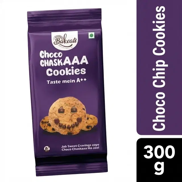 Bakeats Choco Chip Cookies 300 g