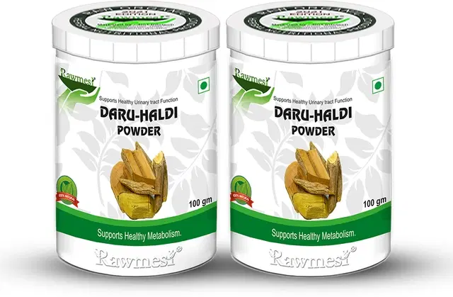 Ayurvedic Daru Haldi Powder, 100 g, Pack of 2