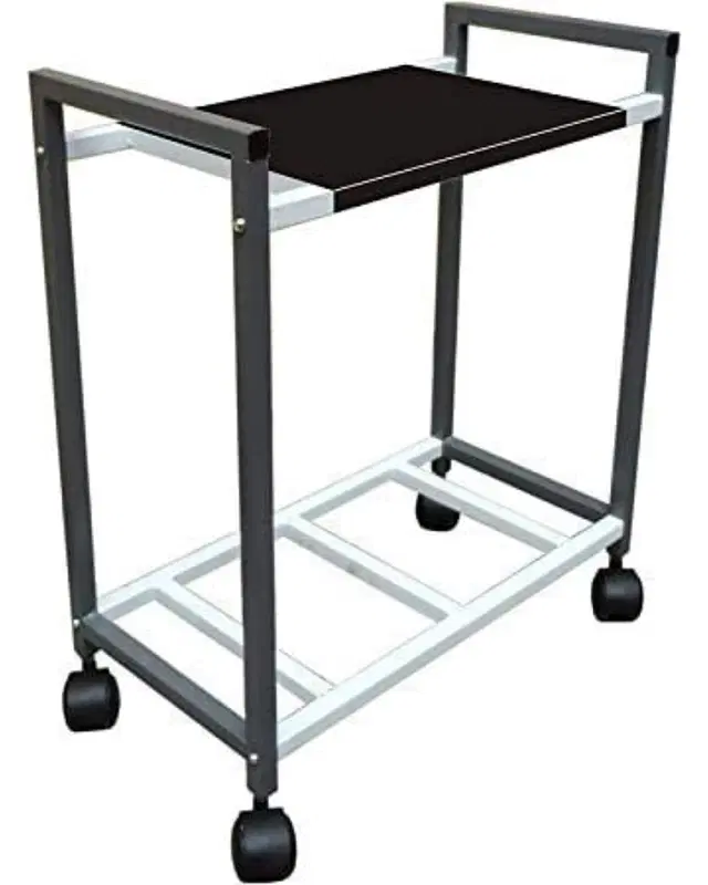 Iron Trolley For Fridge & Cooler ,(Silver)