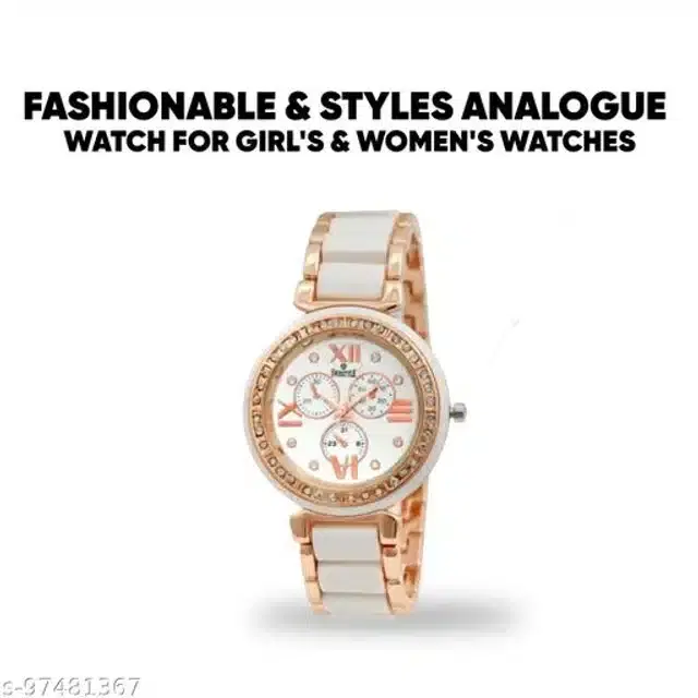 Analog Watch for Women (Multicolor)