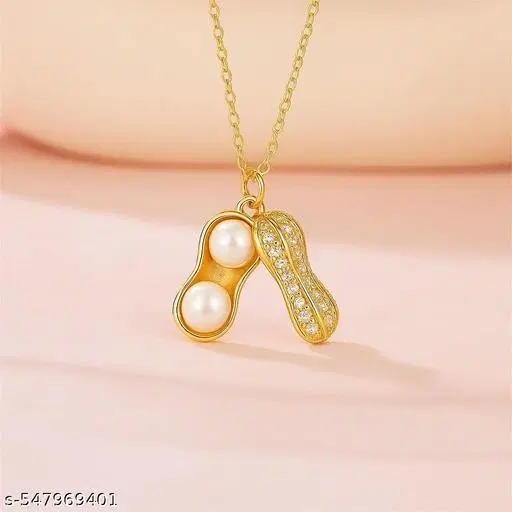 Korean Pearl Necklace Chain