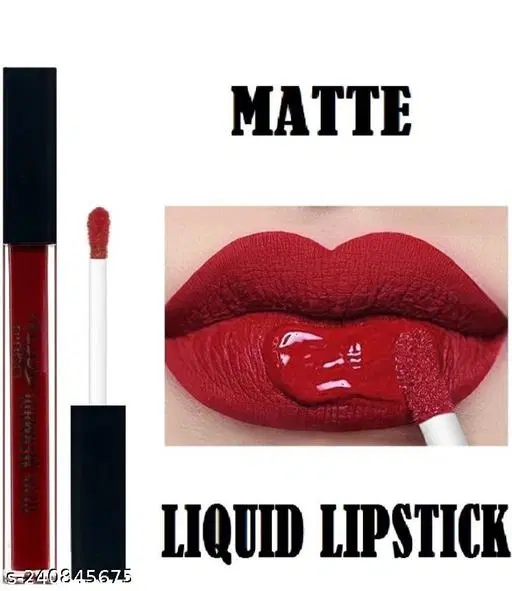 Liquid Lipstick for Women, Multicolor, Pack of 1