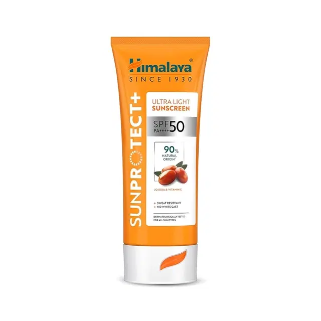 Himalaya Sun Protect+ Ultra Light Sunscreen Spf 50 Pa++++ 50 g