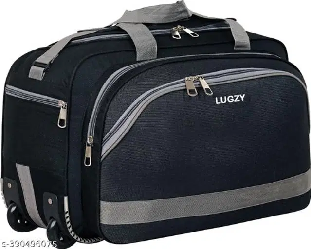 Polyester Duffel Bags, Black