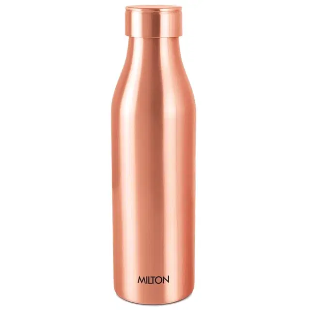 Milton Copper Charge 750ml, 100% Pure Copper, BPA Free Water Bottle, Leak Proof, Office Bottle, Boosts Immunity, Supports Digestive & Liver Health, Ayurveda Inspired Copper