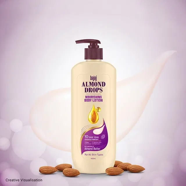 Bajaj Almond Drops Nourishing Body Lotion 400 ml
