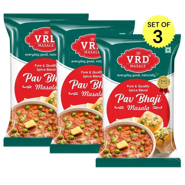 Vrd Pav Bhaji Masala 12 g (Pouch) (Set Of 3)