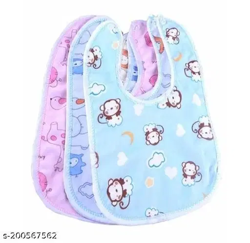 Extra Soft Baby Bibs Pack Of 3