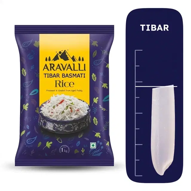 Aravalli Tibar Basmati Rice 1 Kg
