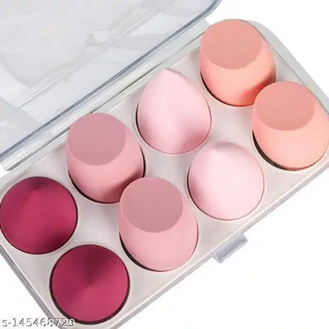 Makeup Sponge Blenders, Multicolor, Set of 8