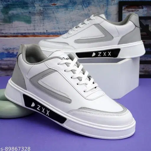 Bacan Casual Shoes for Men (White, IND-6)