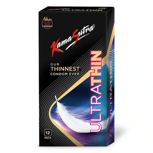 Kamasutra Ultrathin Condoms, Pack of 12