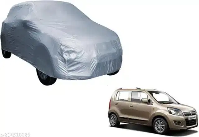 Taffeta Waterproof Car Cover for Maruti Suzuki WagonR, Multicolor